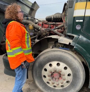 ON THE ROAD WITH… Sandra Graham Meet Sandra Graham, who has been driving since 1989. She is a safety champion and supports companies in their journeys to make safety a part of their every day culture.